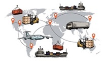 Diferentes modos de transporte en el Transporte Multimodal